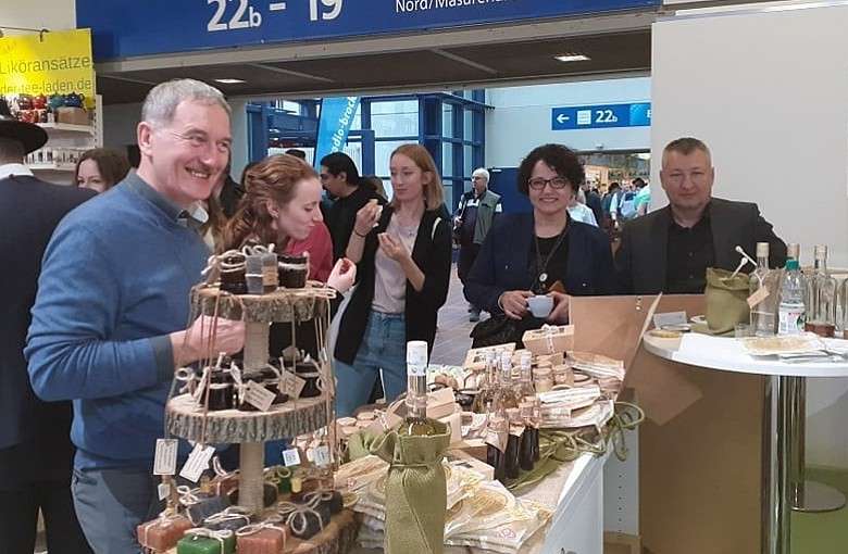 Powiat pszczyński promował lokalne produkty w Berlinie