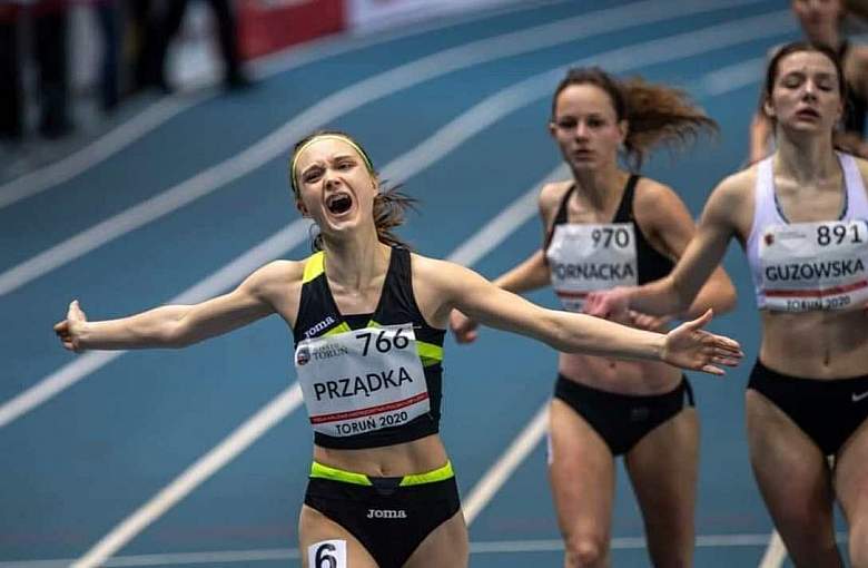 Wiktoria Prządka Mistrzynią Polski U18 w biegu na 600m