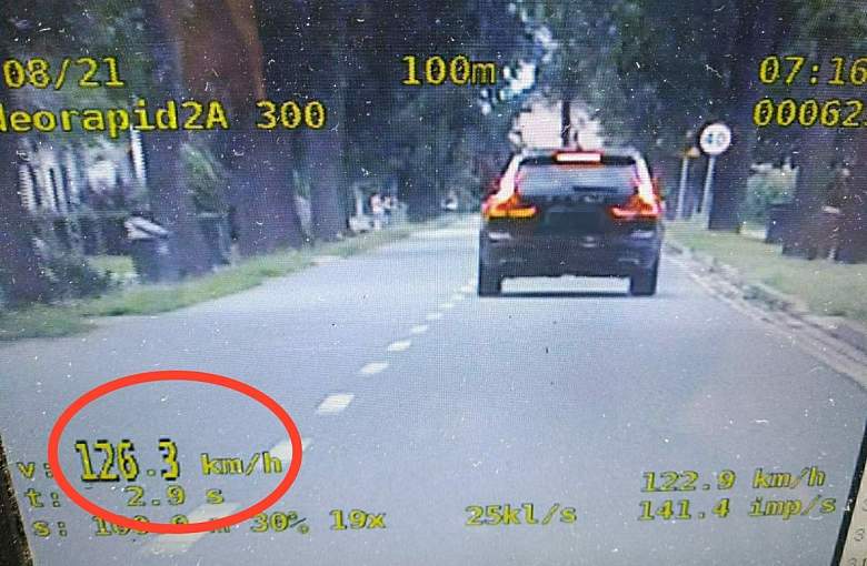 Przekroczył prędkość, stracił prawo jazdy