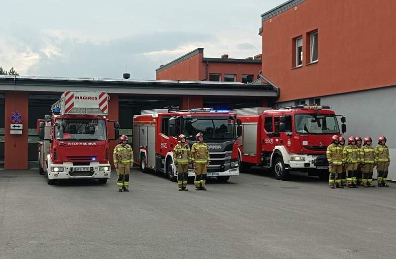 Strażacy pamiętali! 78. rocznica wybuchu Powstania Warszawskiego