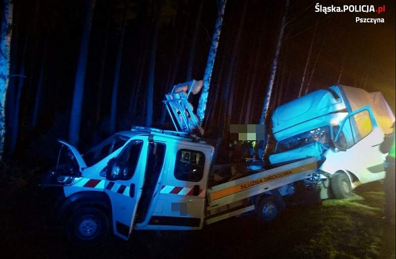 Śmiertelny wypadek na DK1 w Kobiórze