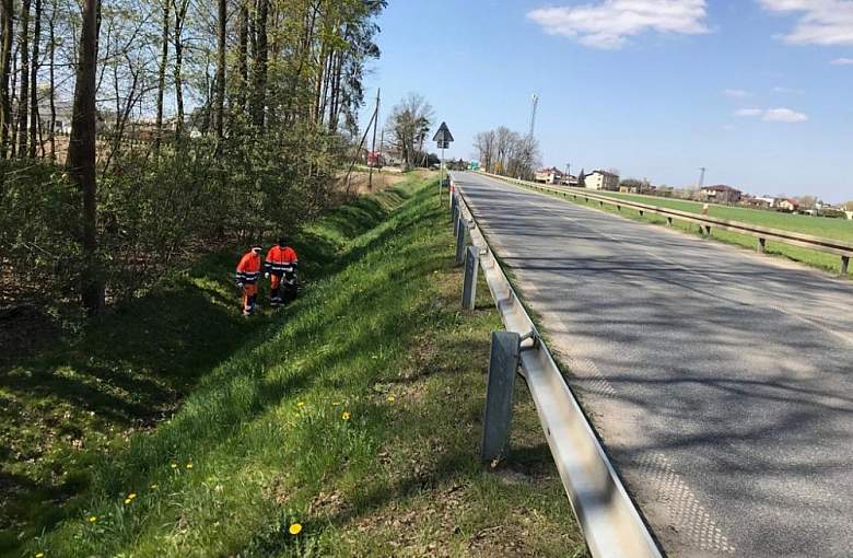 Porządki przy drogach w toku. Zebrano już 5 ton śmieci