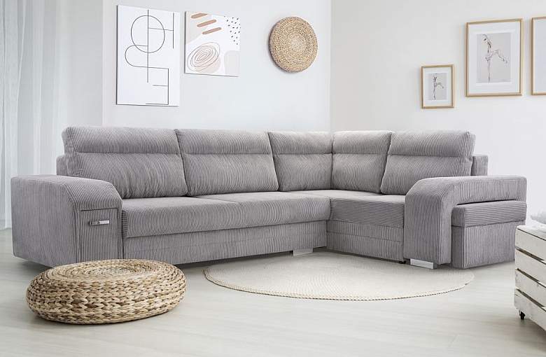 Narożniki z funkcją spania - uniwersalna propozycja do Twojego salonu