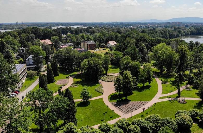 Zamknięcie części parku zdrojowego