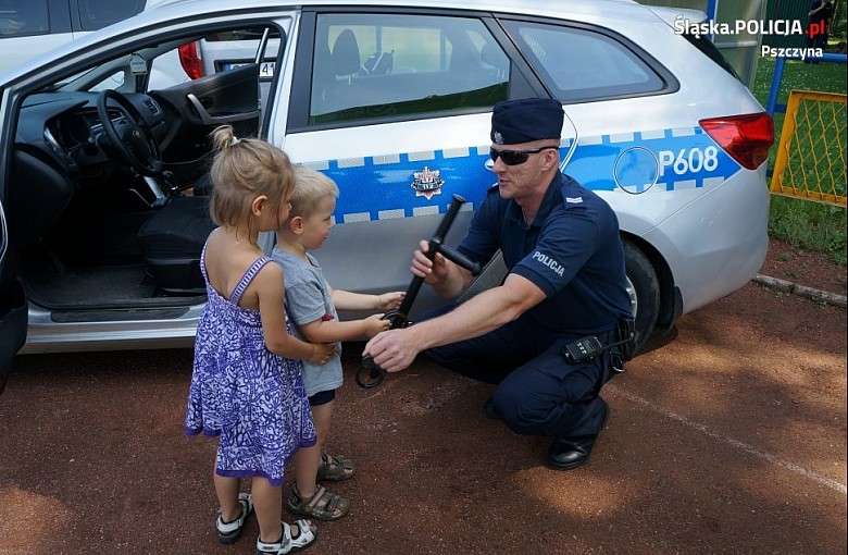Dzień z mundurem dla najmłodszych w Pszczynie