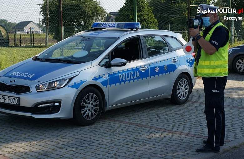 Pszczyna. Policyjne działania