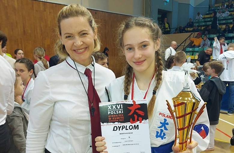 Kobiórzanka wicemistrzynią Polski w karate