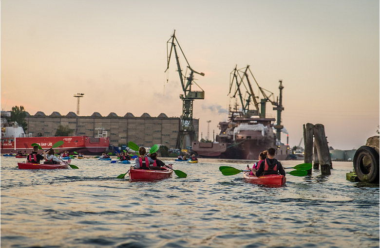 A może spływ Motławą o&nbsp;nietypowej porze i&nbsp;w&nbsp;nietypowypowym otoczeniu?