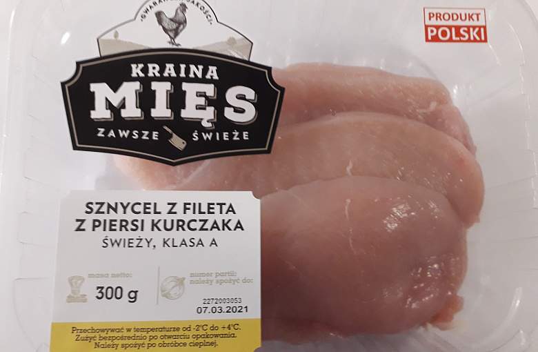 Ostrzeżenie publiczne dotyczące żywności: bakteria salmonella Enteritidis w jednej partii produktu