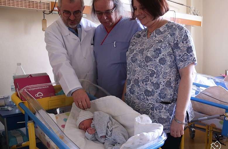 Chłopczyk przyszedł na świat 1 stycznia 