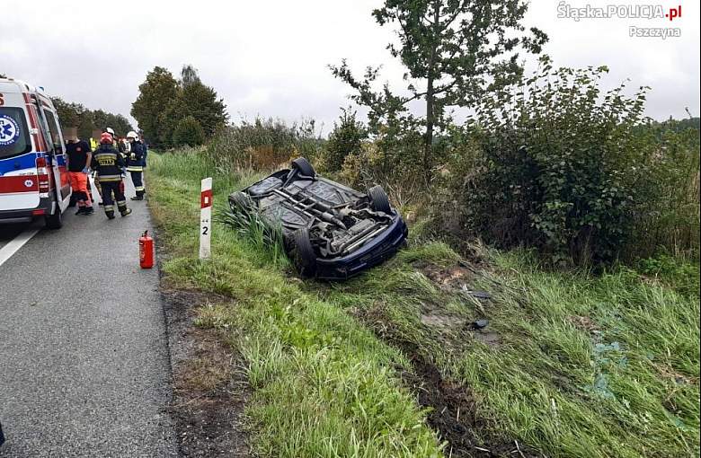 Pawłowice: Samochodem podróżowała kobieta z małym dzieckiem