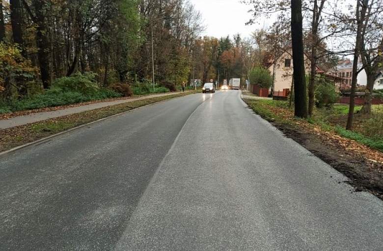 Jezdnia na ul. Bielskiej naprawiona