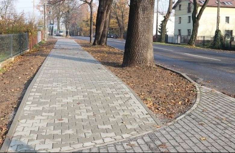 Kolejny odcinek chodnika wyremontowany