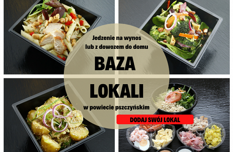 Baza lokali z jedzeniem na wynos lub na dowóz