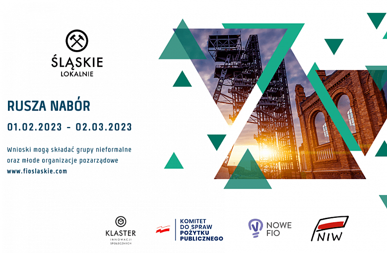 FIO Śląskie Lokalnie 2023: wnioskuj o dotację 5000 zł
