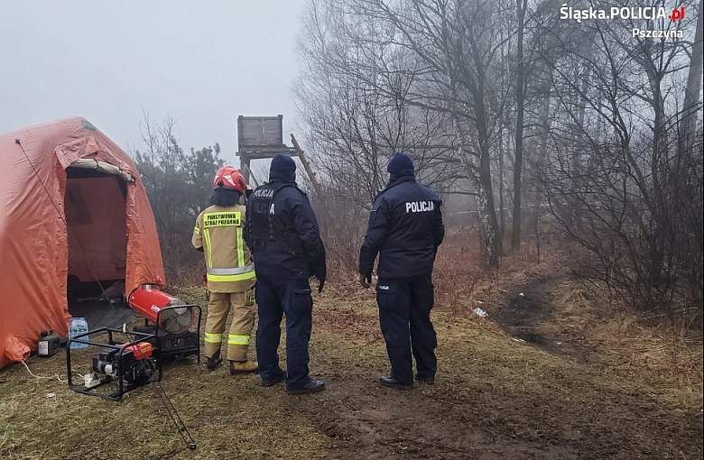 Katastrofa pod Pszczyną. Rozbił się helikopter