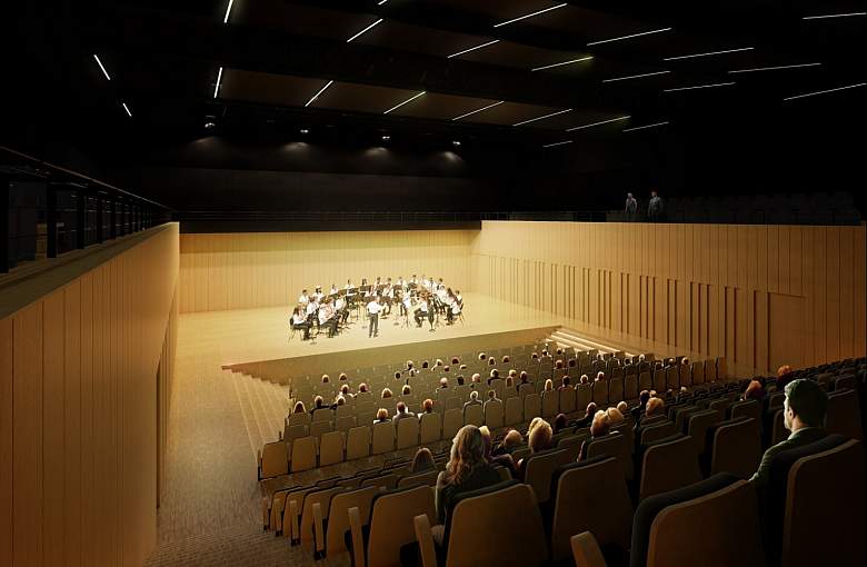 Powstanie sala na około 500 osób oraz mniejsza Sala Kinowa